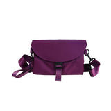 Fire Red Crossbody Chest Bag Street Style Casual Shoulder Bag