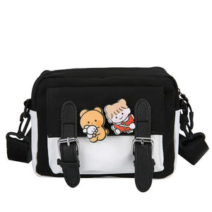 Nylon Crossbody Bag for Women Student Version