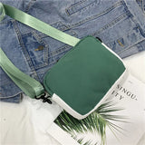 Nylon Crossbody Bag for Women Student Version