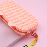 Women's Antlers Silicone Shoulder Bag Square CU56