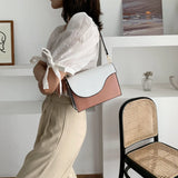 Women Candy Leather Messenger Crossbody Bag