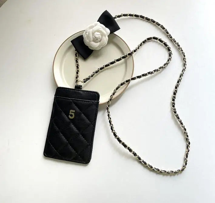 Crossbody Phone Bag Women Small Shoulder Leather Chain Flower
