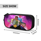 Crossing Souls Pen Box Student School Anime Zipper Pen Bag Child Stationery Bag