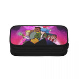 Crossing Souls Pen Box Student School Anime Zipper Pen Bag Child Stationery Bag