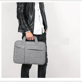 Crossten 15.6 Laptop Briefcase Waterproof Handbag Large Capacity