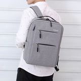 Crossten USB Charging Business Travel Laptop Backpack