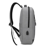 Crossten Men Multifunctional Backpack USB Charging Waterproof