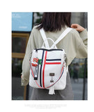 Crossten Women Backpack Causal High Female Shoulder Bag PU Leather Backpacks