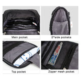 Crossten Hanging Travel Toiletry Bag Men Women Makeup Organizer