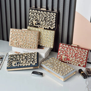 Crystal Clutch Women Small Hand Bag Diamond Bling Crossbody Summer Purse