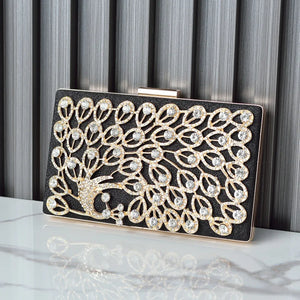 Crystal Clutch Women Small Hand Bag Diamond Bling Crossbody Summer Purse