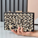 Crystal Clutch Women Small Hand Bag Diamond Bling Crossbody Summer Purse