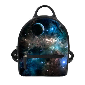 Cumagical Arrival Small Shoulder Bag Galaxy Women Pu Leather Backpack