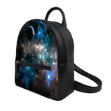 Cumagical Arrival Small Shoulder Bag Galaxy Women Pu Leather Backpack