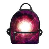 Cumagical Arrival Small Shoulder Bag Galaxy Women Pu Leather Backpack