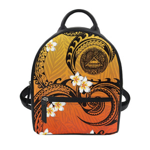 Hawaii Yellow Hibiscus Kids Mini Backpack Shoulder Bag