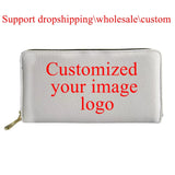 Hawaii Flower Polynesian Tribal Pattern Women's Wallet