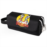 Cuphead Mugman Print Pencil Case Large Capacity Storage Bag