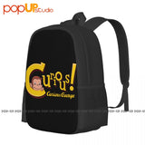 Curious George Backpack Large Capacity Gym Tote Bag