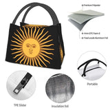 Argentina Flag Lunch Bag Thermal Insulated Lunch Box for Work or Travel
