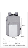 Waterproof USB School Travel Backpack 4 Colors Pattern Bag