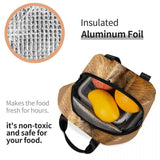 Capybara Dozing In The Sunshine Lunch Bag Insulated for Kids School