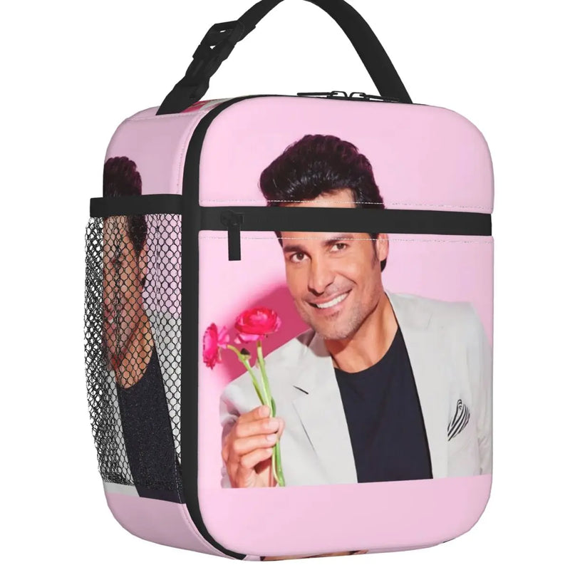 Chayanne Latin Pop Singer Lunch Bag Thermal Insulated Lunch Boxes