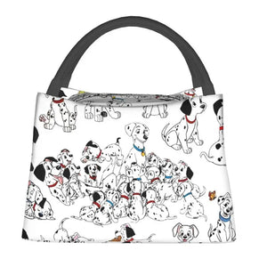 Dalmatians Dog Lunch Bag Insulated Lunch Boxes for Office Travel