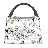 Dalmatians Dog Lunch Bag Insulated Lunch Boxes for Office Travel