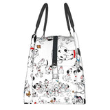 Dalmatians Dog Lunch Bag Insulated Lunch Boxes for Office Travel