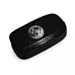 Planet Star River Pencil Case for School Pen Box for Workout Storage Ladies
