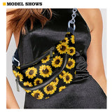 Unisex PU Chest Bag Hip Belt Fanny Pack Zipper Pouch Crossbody Waist Bag