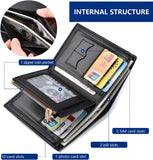 Engraved Photo RFID Wallet for Men, Personalized Gift for Him