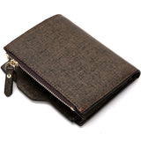 Engraved Men's Bifold Wallet Short Style Photo Engraving Personalized Gift
