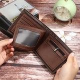 Personalized Photo Frosted Multi-card Wallet for Him