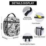 Katsuki Bakugo Anime Lunch Bag Insulated Cooler for Children School