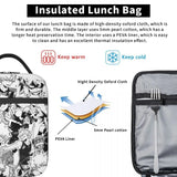 Katsuki Bakugo Anime Lunch Bag Insulated Cooler for Children School