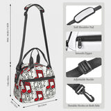 Keiths Haring Lunch Bag Insulated Thermal Cooler for Kids School