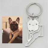 Kids Drawing Keychain Personalized Name Key Chain