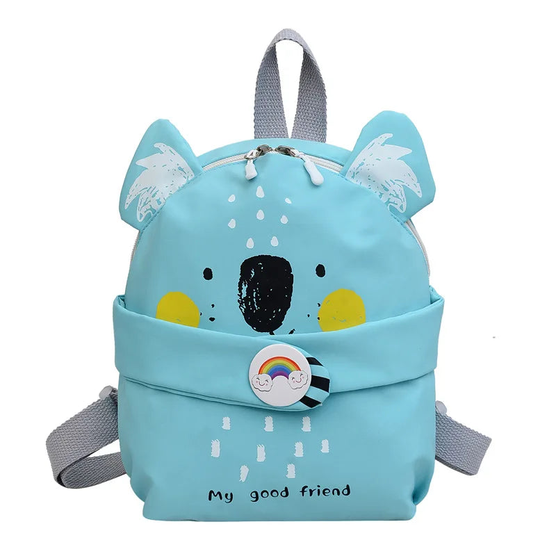 Kids Kindergarten Schoolbag Ultra Light Cartoon Animal Backpacks Waterproof