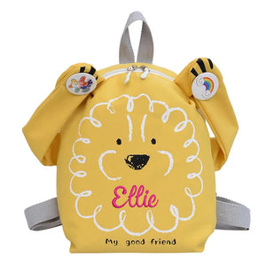 Kids Kindergarten Schoolbag Ultra Light Cartoon Animal Backpacks Waterproof