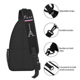 Eiffel Tower Sling Bag for Men