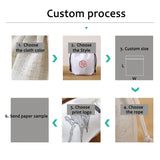 Velvet Jewelry Drawstring Bags Logo Printed Pouches Wedding Favor