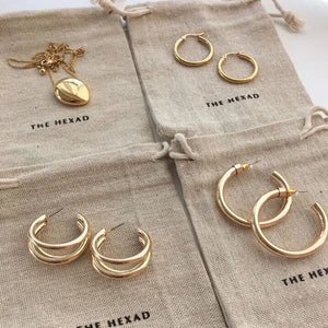 Eco-Friendly Linen Gift Bags