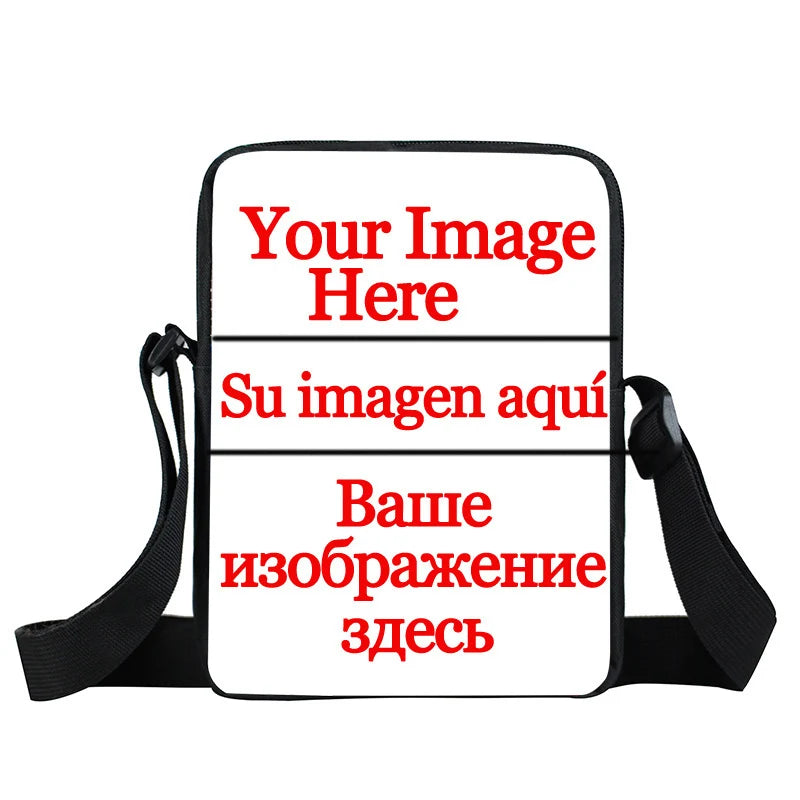 Cat Witch Anime Messenger Bag for Girls Boys Kids
