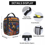 Monkey Island Lunch Bag Women Thermal Insulated Lunch Box for Adult Office