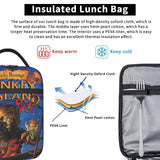 Monkey Island Lunch Bag Women Thermal Insulated Lunch Box for Adult Office