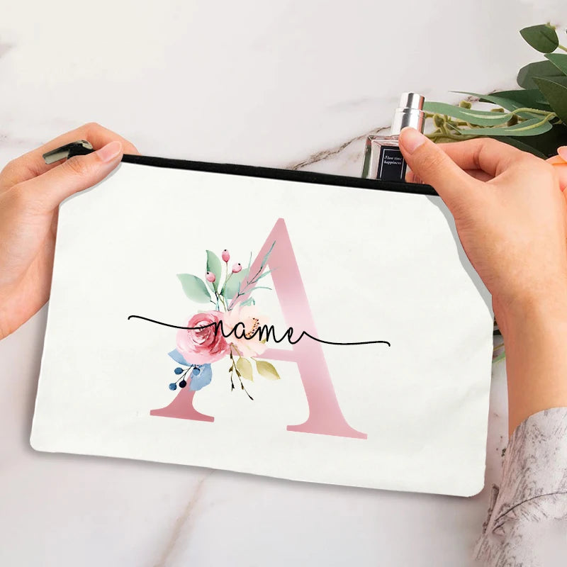 Cosmetic Bag Organizer for Bridesmaid Makeup - Wedding Gift
