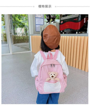 Women Backpack Bear Travel Bagpack Female Shopping Bag