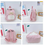 Women Backpack Bear Travel Bagpack Female Shopping Bag